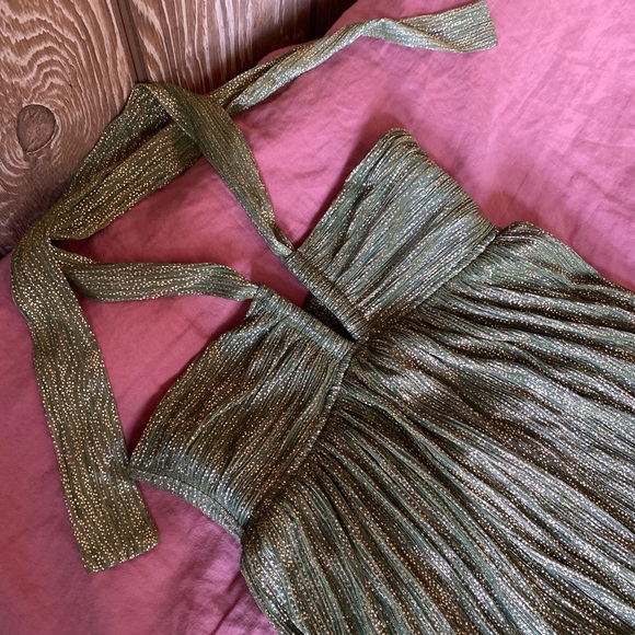 Sabina Musayev Tair Dress, women’s size small in green moss NWT - Picture 5 of 7